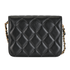 Pearl Crush Mini Wallet On Chain, &pound;2,500, Handbags, Black, Lambskin Leather, Back view